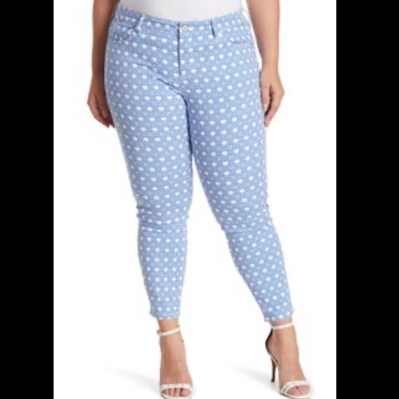 NWT Tommy Bahama | Catiline Caning Ankle Jeans